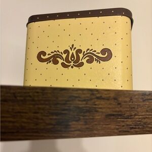 Vintage Pfaltzgraff Village Recipe Box